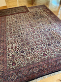 Bijar signed silk 8x10 persian