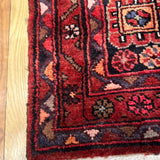 Runner shahsevan tribal   rug #380, size 10’6”x3’6”