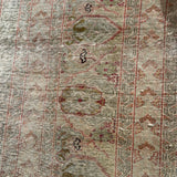 Silk #af667, size 5x6 ,  antique ottoman empire prayer