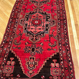 Runner shahsevan tribal   rug #380, size 10’6”x3’6”
