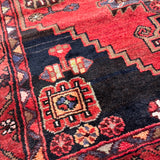 Runner shahsevan tribal   rug #380, size 10’6”x3’6”