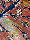 Heriz Silk#y443, king mozafaredin shah qajar, coronation, 1896 empire