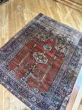 Heriz Silk#y443, king mozafaredin shah qajar, coronation, 1896 empire