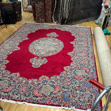 Kirman , antique #bh33 ,10’3”x15’10”