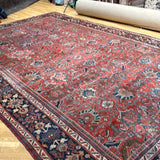 ANTIQUE MAHAL SARUK 10’6”x17’3”#b11