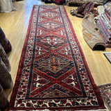 Runner shahsevan tribal  #214 siz3’’9”x13’9”