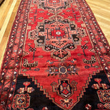 Runner shahsevan tribal   rug #380, size 10’6”x3’6”