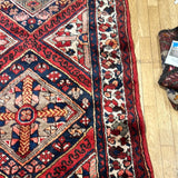 Runner shahsevan tribal  #214 siz3’’9”x13’9”