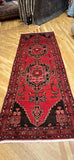 Runner shahsevan tribal   #380, size  10’6”x3’6”