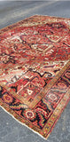 heriz  serapi antique  9x13 feet #d987