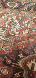 heriz  serapi antique  9x13 feet #d987