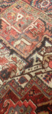 heriz  serapi antique  9x13 feet #d987