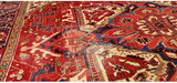 heriz  serapi antique  9x13 feet #d987