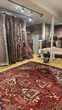 heriz  serapi antique  9x13 feet #d987