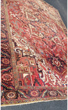 heriz  serapi antique  9x13 feet #d987
