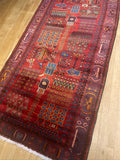 Runner shahsevan #303, size 3’6”x10’