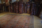 Bakhshayesh Heriz serapi 10’2" x12'6" circa 1880s. #h775