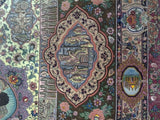 tabriz signed dashtee pictorial 14x20