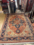 Heriz serapi new,#Bvf734, size 8’4”x11’3”
