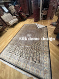 Silk Qoum #139, size 6’6”x9’10”