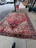 heriz vintage 11’3”x14,