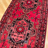 Runner shahsevan tribal   rug #380, size 10’6”x3’6”