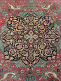 Kandahar ( Ghandhar) 14x19’4” antique rug