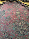 Kandahar ( Ghandhar) 14x19’4” antique rug