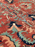 KAZAK wool/ wool vintage 9x12, #y22826