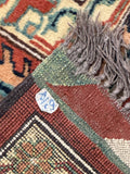 KAZAK wool/ wool vintage 9x12, #y22826