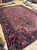 Heriz antique size 9x12 , #g3492