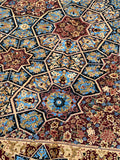 Silk Qoum #120, 6’6”x9’10”