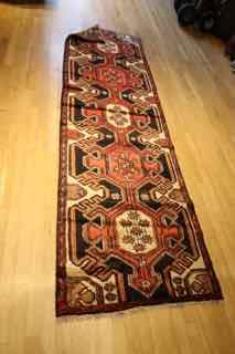 Runner shahsevan tribal   rug #369 , size  9'4 x2'10"