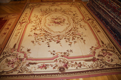 Aubusson 10x14 ( also available ,needle point, savonneries, sumac )
