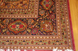 Tabriz silk 13'4"x 18'9" signed pictorial finest persian rug