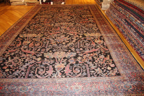 STOLLEN antique persian ziegler mahal saruk 10x17