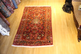 Bijar , floor rug, tribal, 4 ft, 2 inches x 8 feet