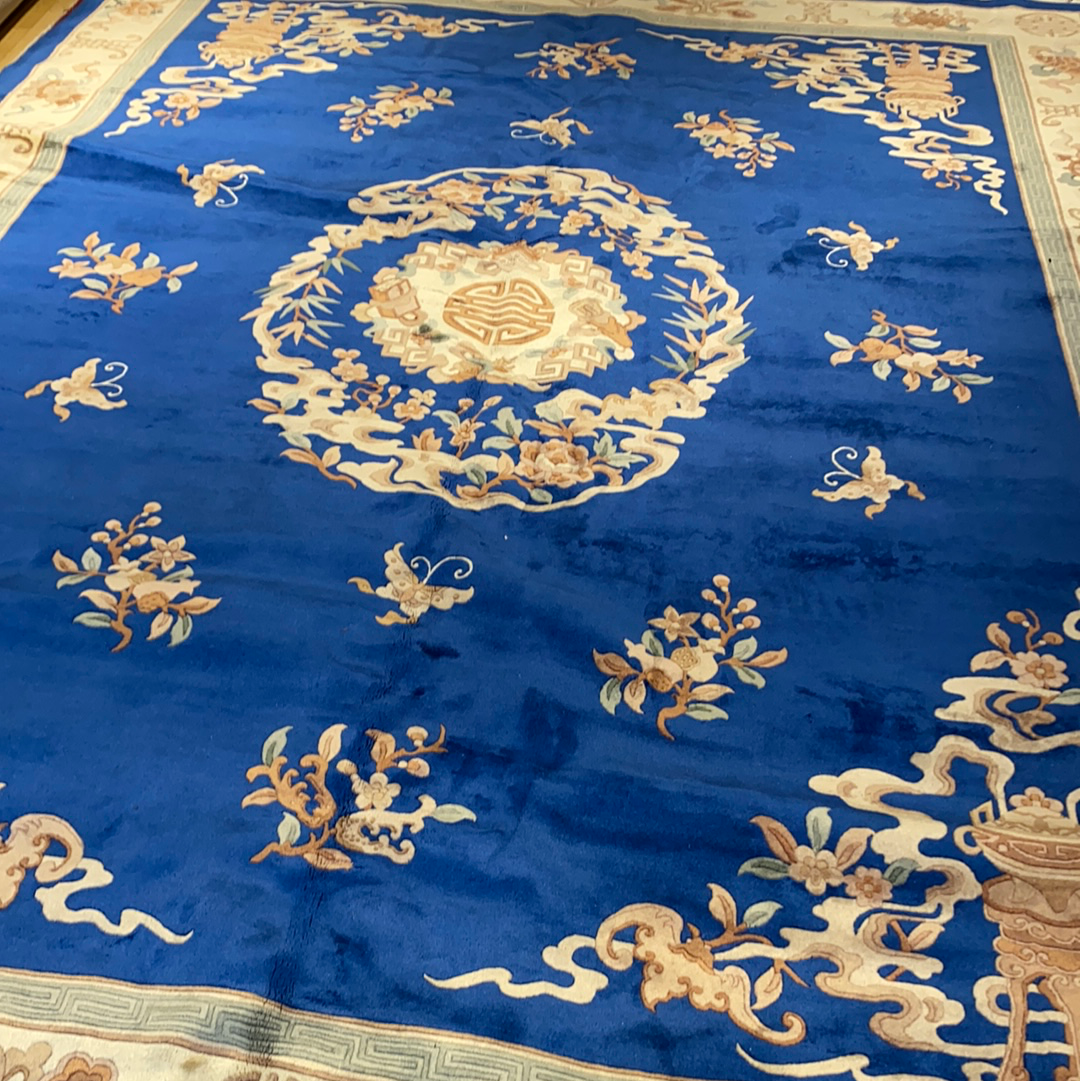 chinese 10x14, 90 line wool – exotic rug