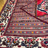 Dowery rug rare tribal  9’8”x 12”