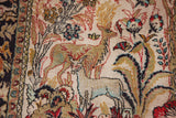 silk persian isfahan 42"x66" ( from Michael jacskon estate )